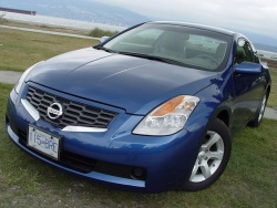 Nissan altima coupe test drive #7
