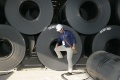 Rolls of finished steel at Hyundai Steel (Luc-Olivier Chamberlain, autonet.ca)