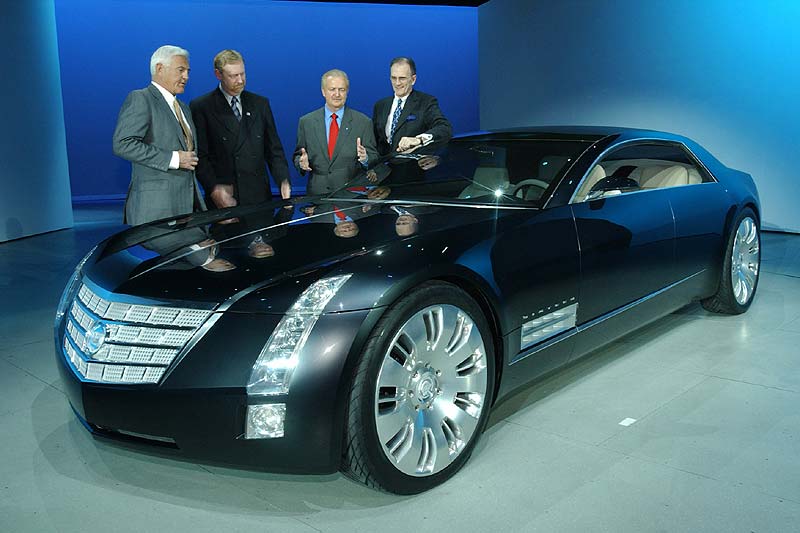 Cadillac unveils 1000 horsepower Sixteen super luxury sedan car history and