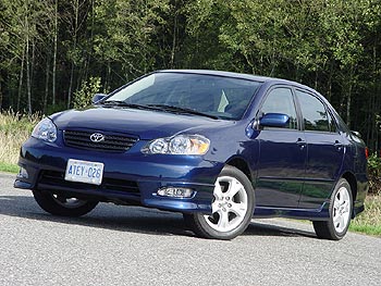 2005 Toyota corolla xrs horsepower