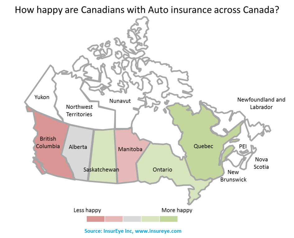 Quebecois Happy British Columbians Not with Auto Insurance general news