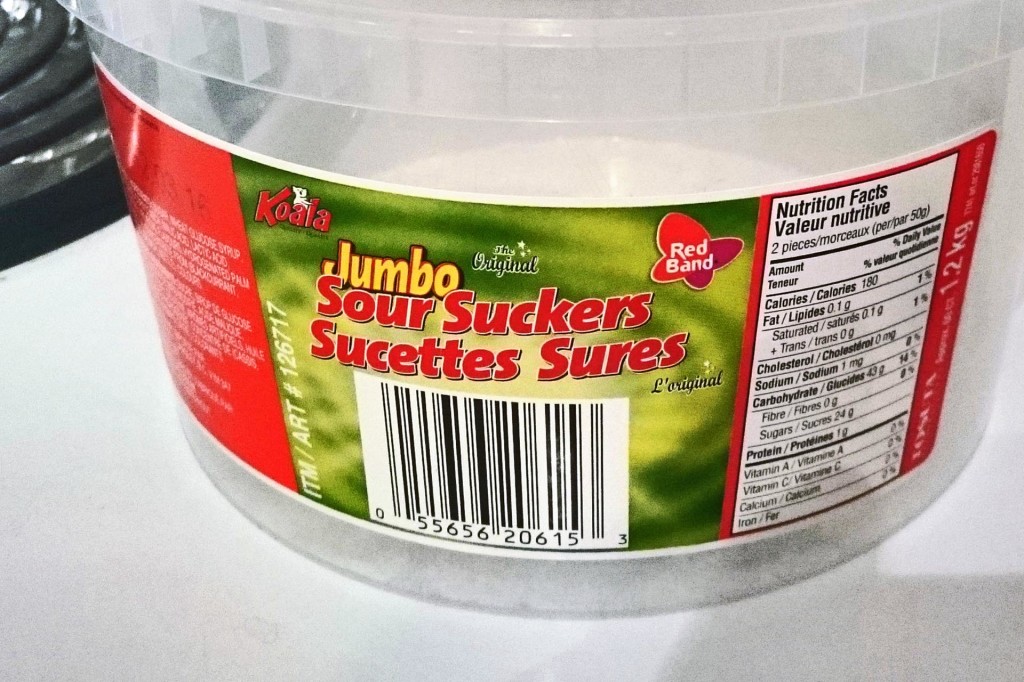 Jumbo Sour Suckers