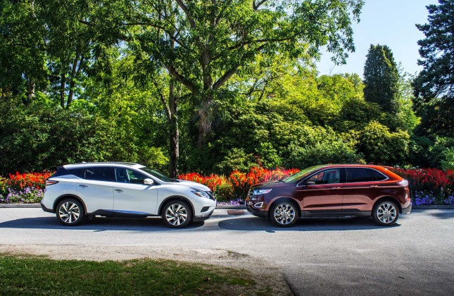 Nissan murano compared to ford edge #2