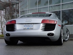 2008 Audi R8 with R tronic automatic transmission