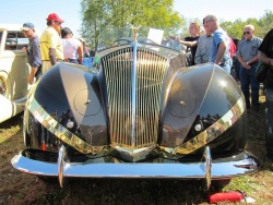 A custom-bodied 1939 V12 Rolls-Royce was the hit of the show