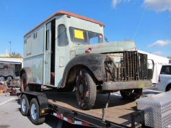 A very rough 1947 International mail truck was marked at $3,500
