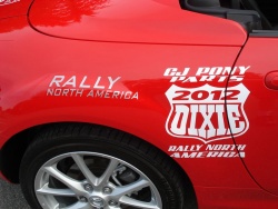 Rally Dixie 2012 Team Canada Mazda MX-5
