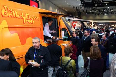 Nissan NV Grilled Cheese Truck photo by Keith Cizowski