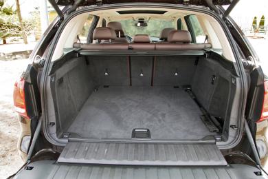 2014 BMW X5 xDrive35i trunk with tailgate down