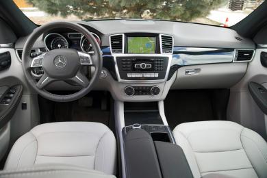 2014 Mercedes-Benz ML350 BlueTEC dashboard