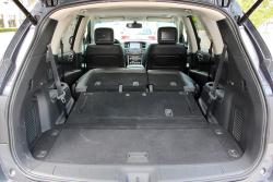 2014 Nissan Pathfinder Hybrid cargo area with seats folded
