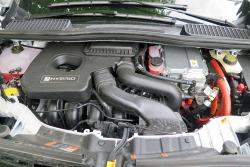 2014 Ford C-Max Hybrid SEL engine bay