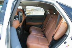 2014 Lexus RX 450h rear seats