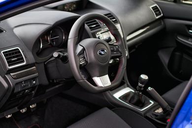 2015 Subaru WRX Sport Tech 6MT dashboard