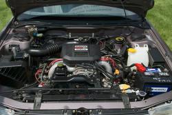 1989 Subaru Legacy engine bay