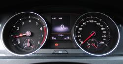 2015 Volkswagen GTI gauges