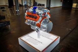 2015 Dodge Challenger Hellcat engine display