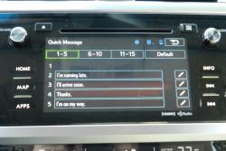 Subaru Starlink Quick Message presets