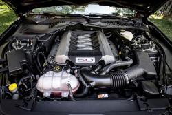 2015 Ford Mustang 5.0L GT engine bay