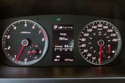 2015 Hyundai Sonata Ultimate 2.0T gauges