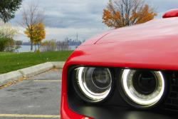 2015 Dodge Challenger Hellcat SRT headlight
