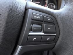 2015 BMW X3 xDrive28d steering wheel control