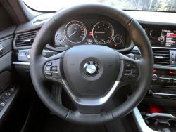 2015 BMW X3 xDrive28d steering wheel