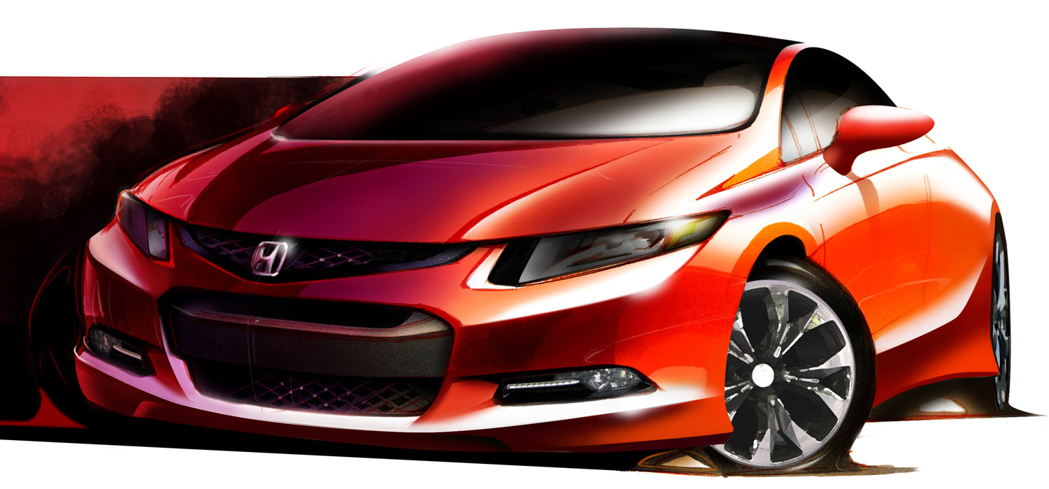 New Honda Civic Concept Debuts In Detroit Autosca