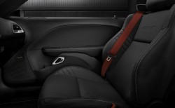 2015 Dodge Challenger SRT Hellcat Black Laguna leather with opti