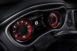 2015 Dodge Challenger SRT Hellcat Speedometer screen