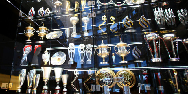 Red Bull Trophy Case