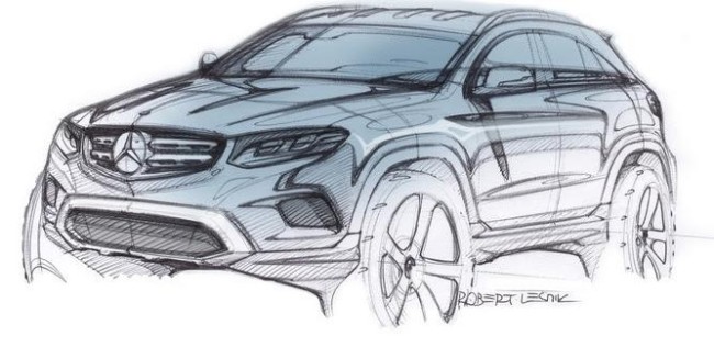 Mercedes-Benz GLC-Class sketch