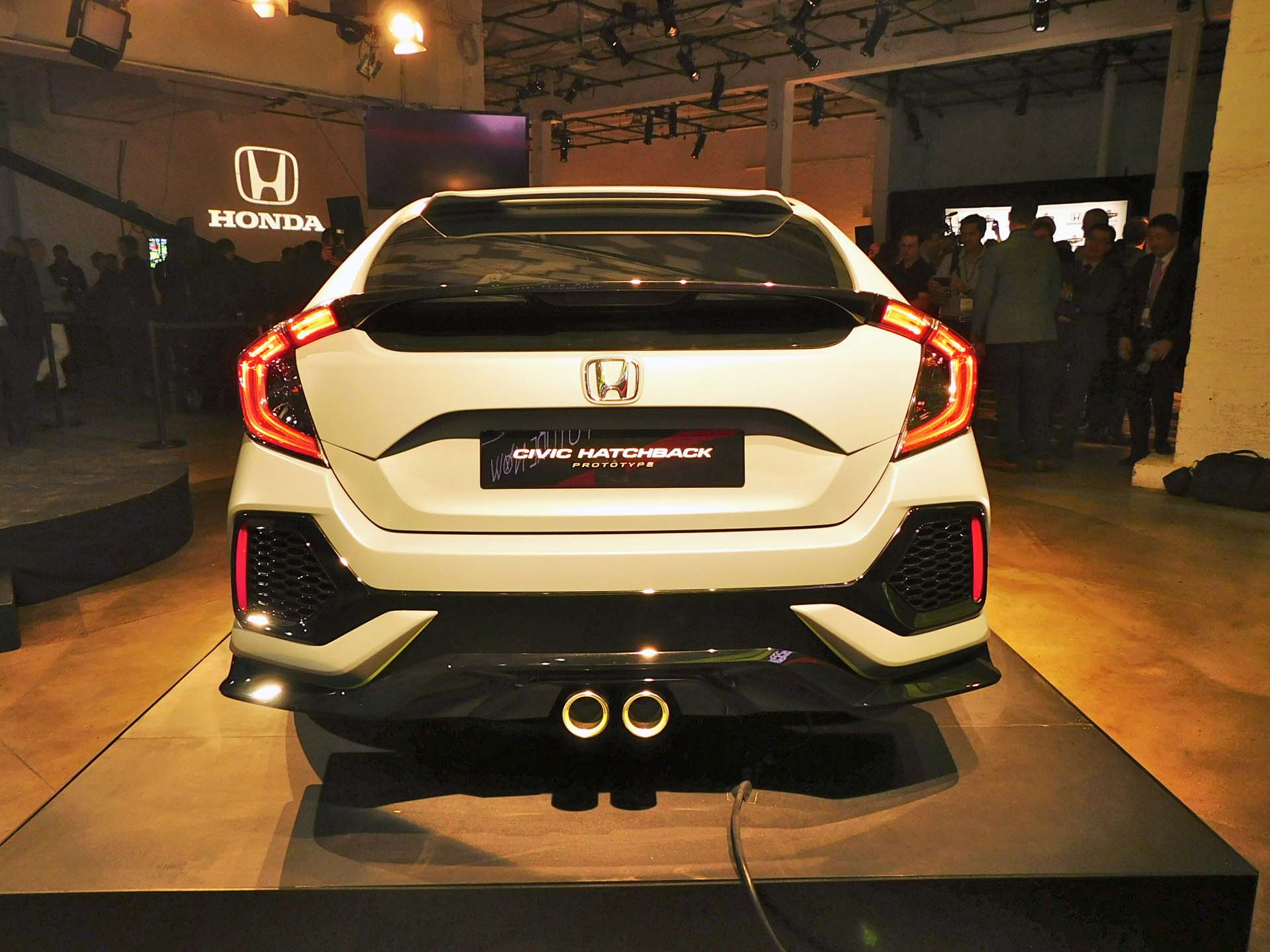 2016 Honda Civic Hatchback Prototype
